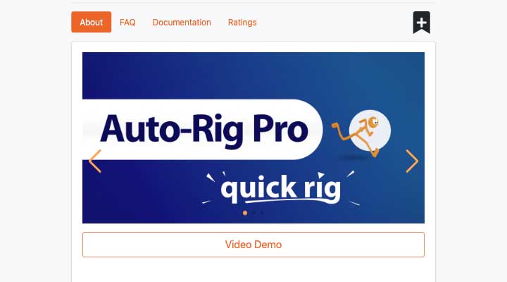 Auto-Rig Pro:Quick Rig